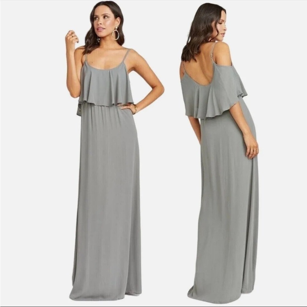 Show Me Your MuMu Dress Gray XSMALL